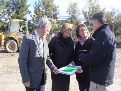 Comienzan las obras del quinto campo de fútbol con césped artificial de Motril