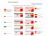 Calendario Escolar curso 2017-2018